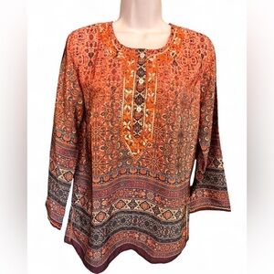 Novica boho Tunic Top. Like new